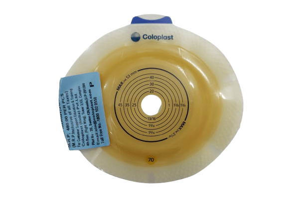 Coloplast 11041 SenSura Standard Wear Convex Light Base Plate (70mm)