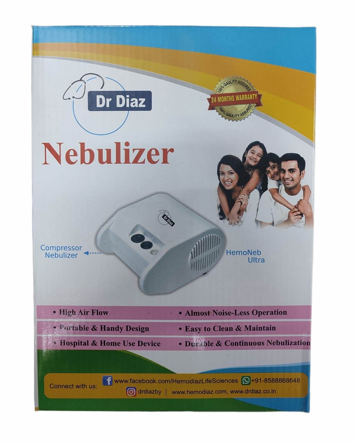 Compressor Nebulizer Hemo Neb Ultra Dr Diaz