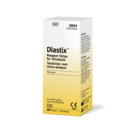 Diastix Reagent Strips for Urinalysis - 50 Strips (2 Pack)