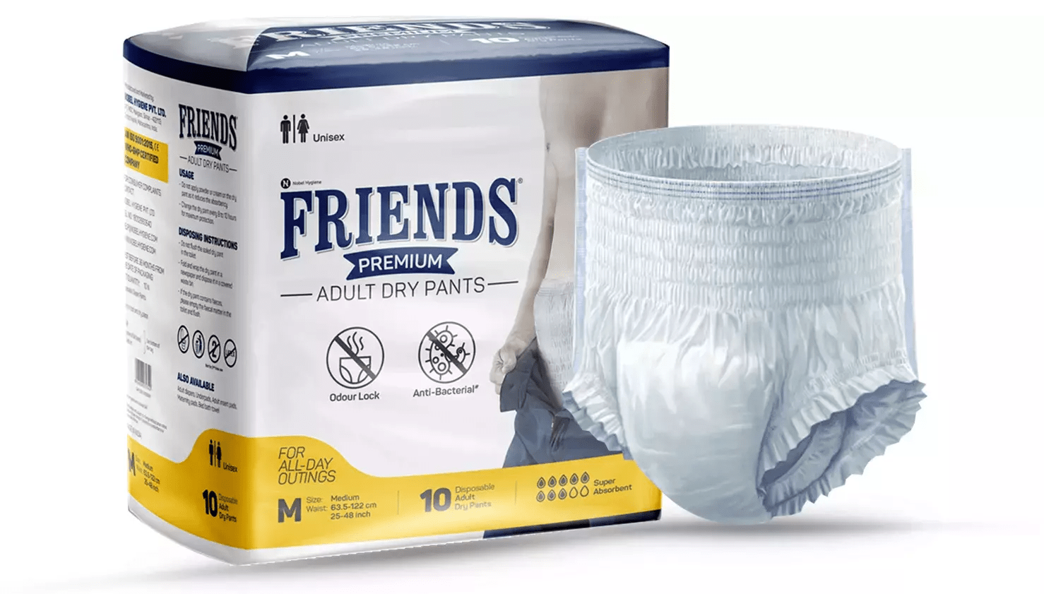 Friends Premium Adult Diaper Pant Style - Cureka