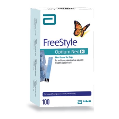 Freestyle Optium Neo H Blood Glucose 100 Test Strips