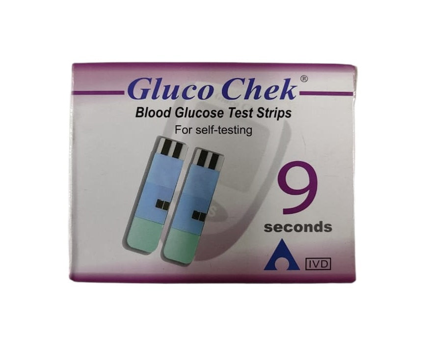 Gluco Chek Blood Glucose Test 50 Strips