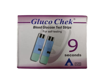 Gluco Chek Blood Glucose Test 50 Strips
