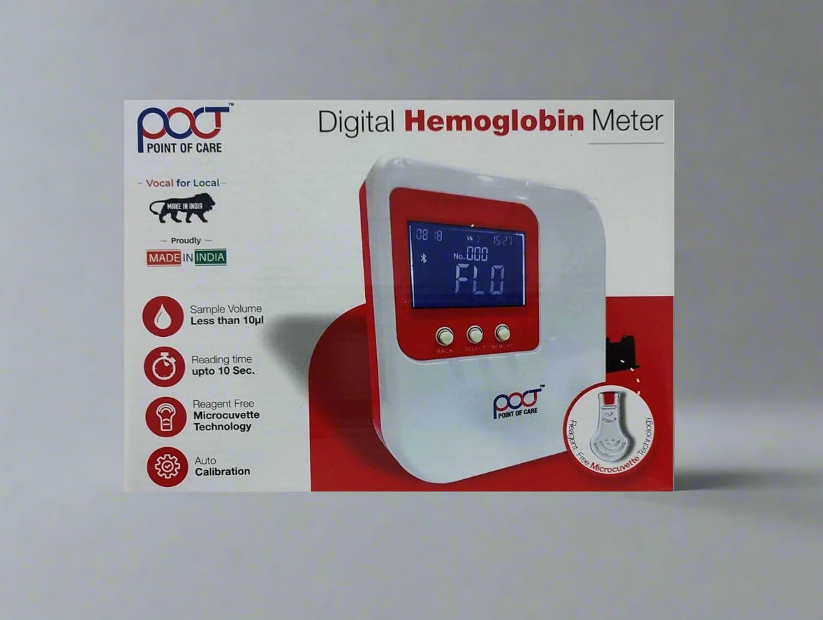 Digital Hemoglobin Meter POC-30 Point of Care