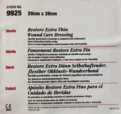 Sterile Restore Extra Thin Wound Care Dressing 20 X 20 CM 9925