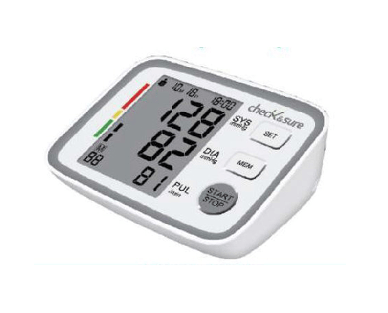 Check & Sure Upper Arm Electronic BP 101 (U80EH) BP Monitor