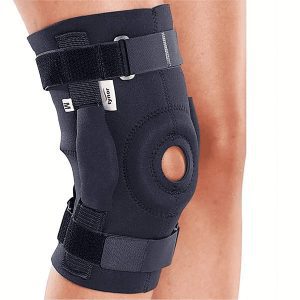 Knee Wrap Hinged (Neoprene), Black, 1 Unit