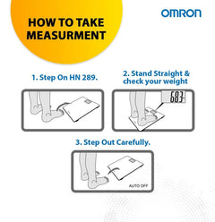Digital Personal Weighing Scale HN-289 Omron