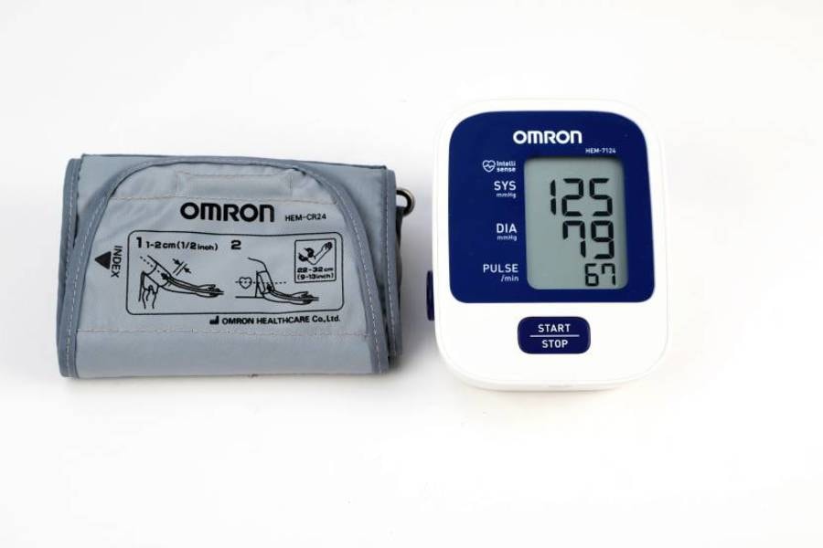 Omron HEM 7120 Digital BP Monitor With Body Movement Detection & Irregular Heartbeat detection