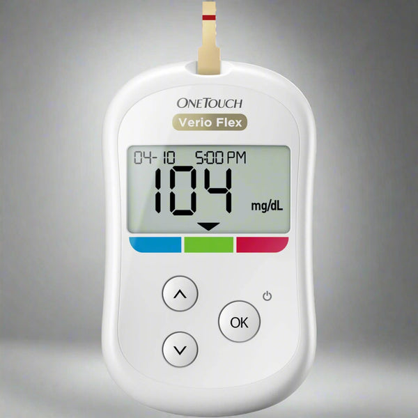 OneTouch Verio Flex Glucometer with 10 Test Strips