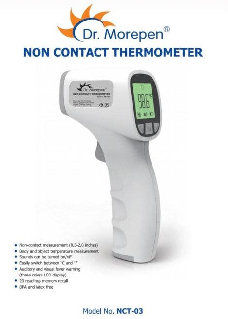 Non-Contact (Infrared Thermometer) Dr. Morepen NCT 03