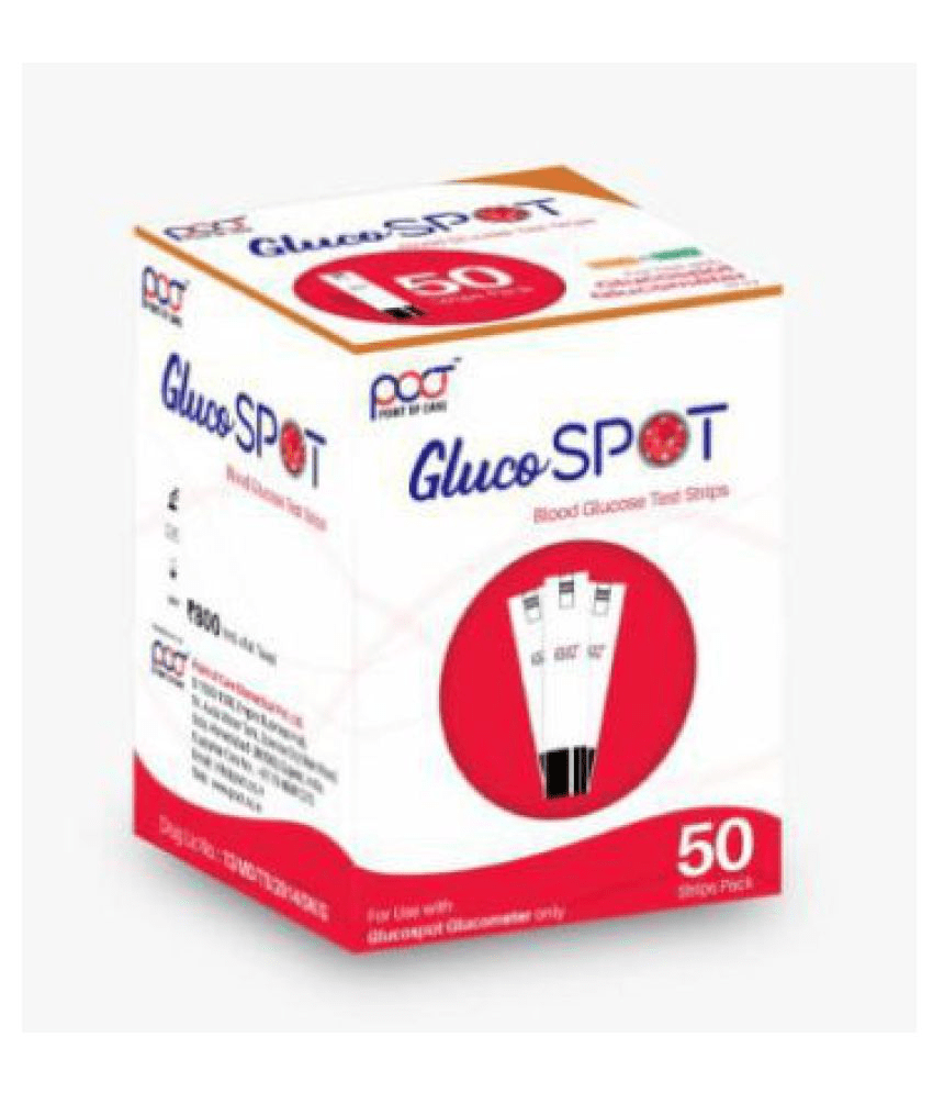 Point Of Care Glucose Strips Gluco Spot