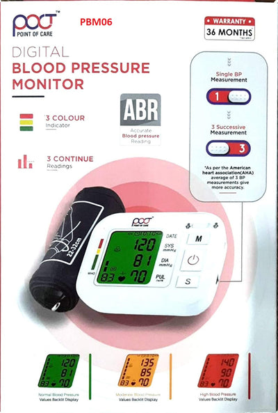 Digital BP (Blood Pressure) Monitor POCT PBM06
