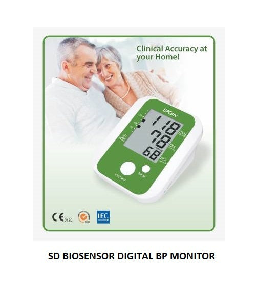 Automatic BP (Blood Pressure) Monitor SD BP Care