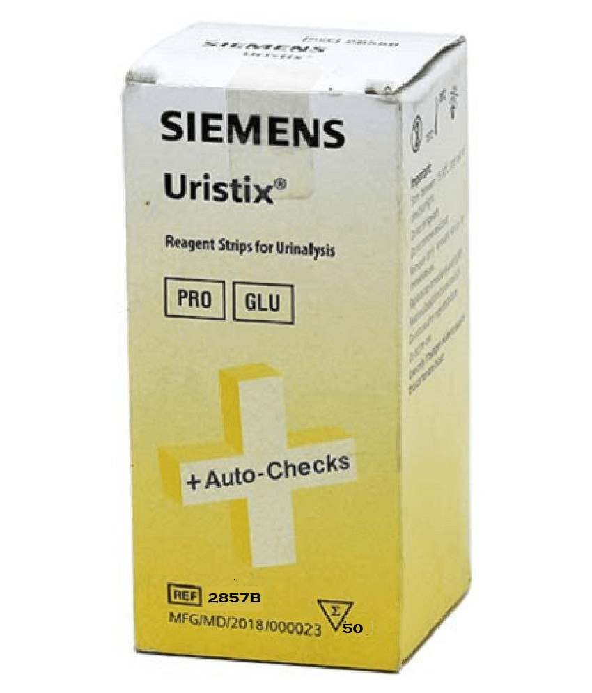 Siemens Uristix [ PRO, GLU ] 50 Urinalysis Strips