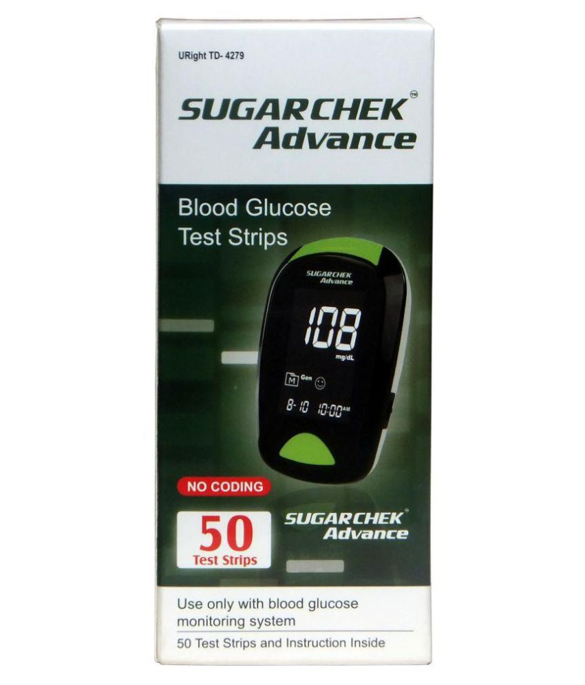 SUGARCHEK ADVANCE 50 Test Strips INDIVIDUAL