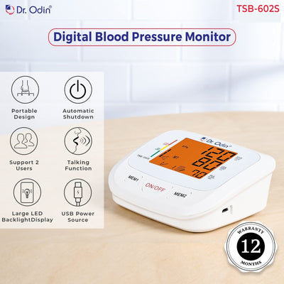 Dr. Odin BP (Blood Pressure) TSB-602S Monitor/Machine