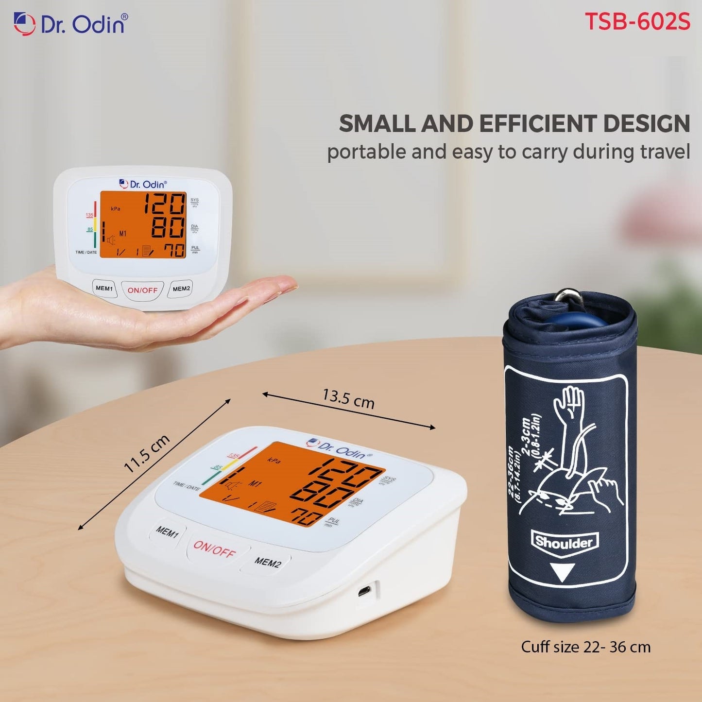 Dr. Odin BP (Blood Pressure) TSB-602S Monitor/Machine