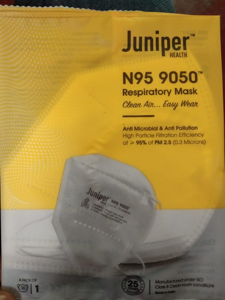 Juniper N95 Face Masks Head Loop