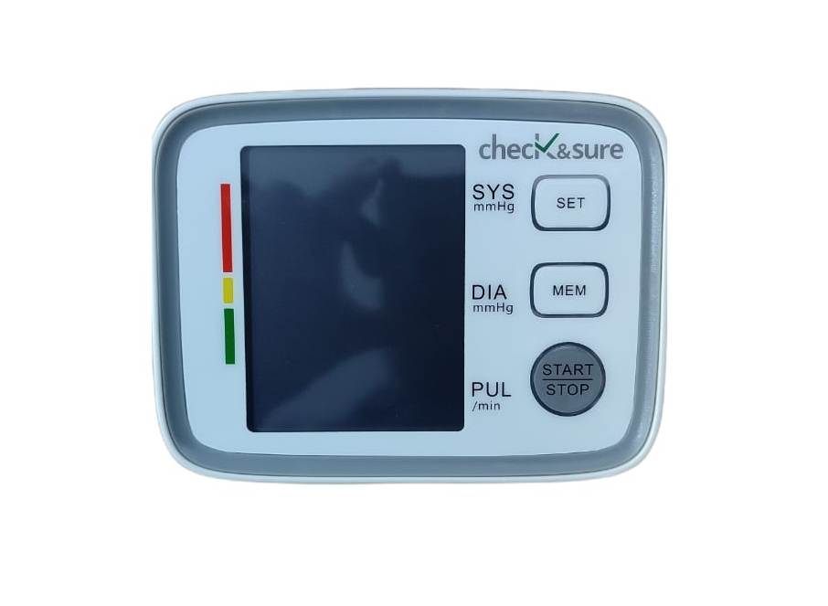 Check & Sure Upper Arm Electronic BP 101 (U80EH) BP Monitor