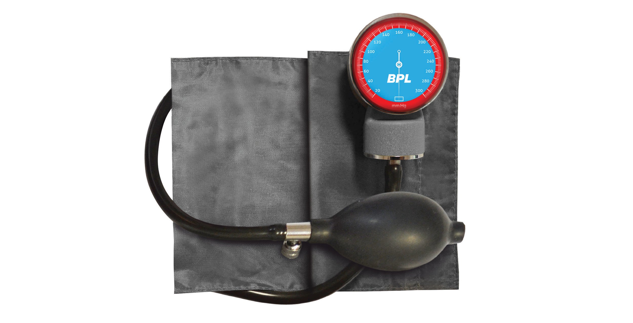 Aneroid Sphygmomanometer BP (Blood Pressure) Monitor (Gray) BPL