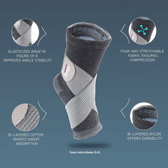 Tynor Ankle Binder (Ref D-01)