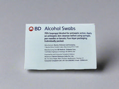 BD Alcohol Swabs (isopropyl Alcohol 70%) 100 Units