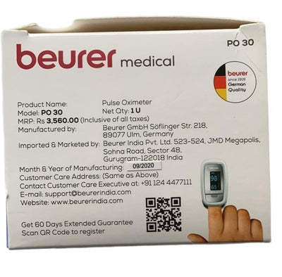 Pulse Oximeter(Finger Tip) Beurer PO30