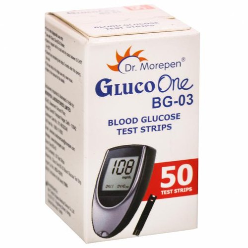 Dr. Morepen Gluco One (BG-03) Glucose Strips