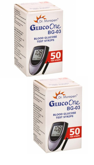 Dr. Morepen Gluco One (BG-03) Glucose Strips