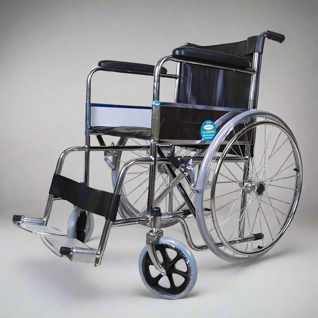 Karma Fighter C Manual Wheelchair – Lightweight, Foldable & Durable for Elderly & Patient Mobility