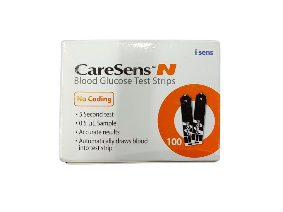 CareSens N Blood Glucose Test Strips 100