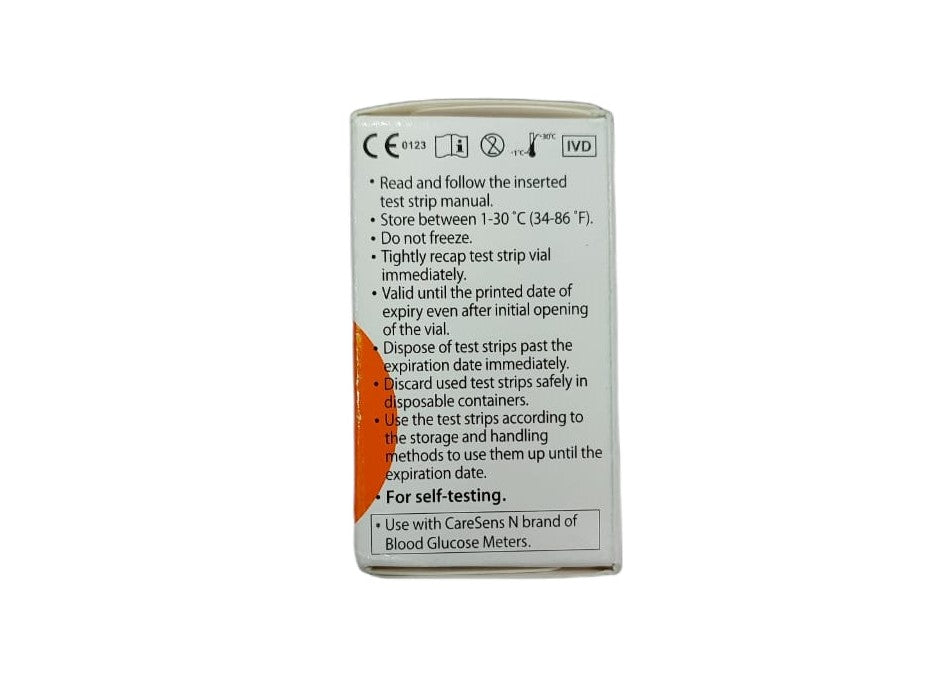 CareSens N Blood Glucose Test Strips 100