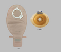 Coloplast 10365 Sensura 2-Piece Open Maxi Opaque 50mm and Coloplast 11021 SenSura Standard Wear Convex Light Base Plate 50mm (10-45mm)