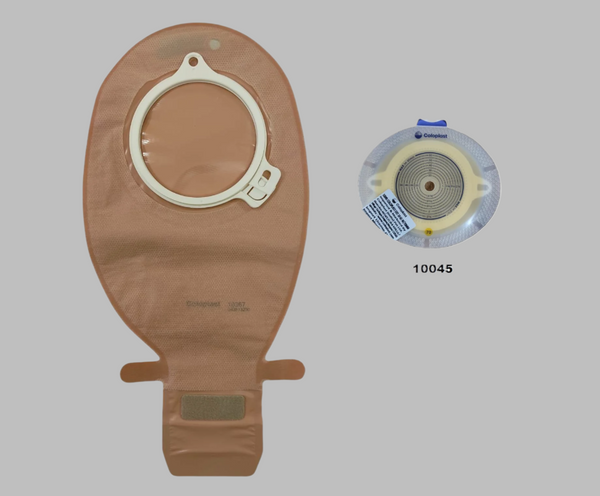 Coloplast 10367 Sensura Maxi Opaque 70mm And 10045 Sensura Extended Wear Base Plate 70mm (10-65mm)
