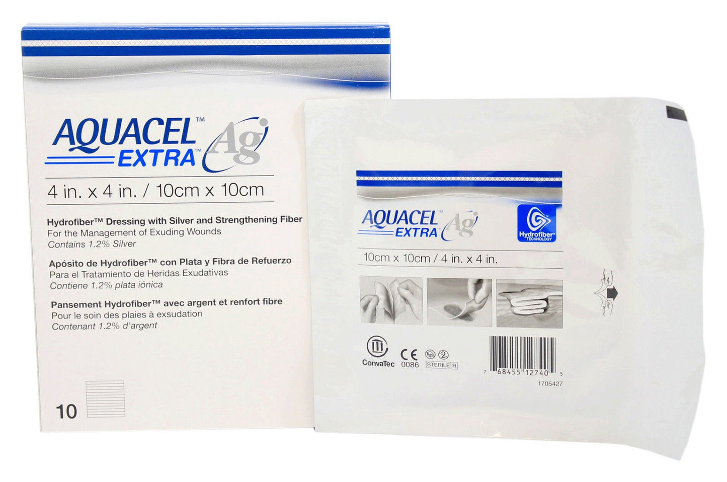 AQUACEL Ag+ Extra Dressings