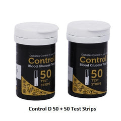 Control D Blood Glucose Test Strips