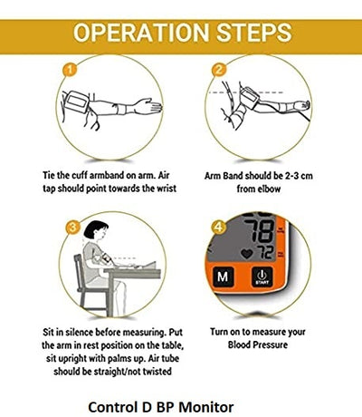 Control D BP (Blood Pressure) Monitor PHX-BP-01