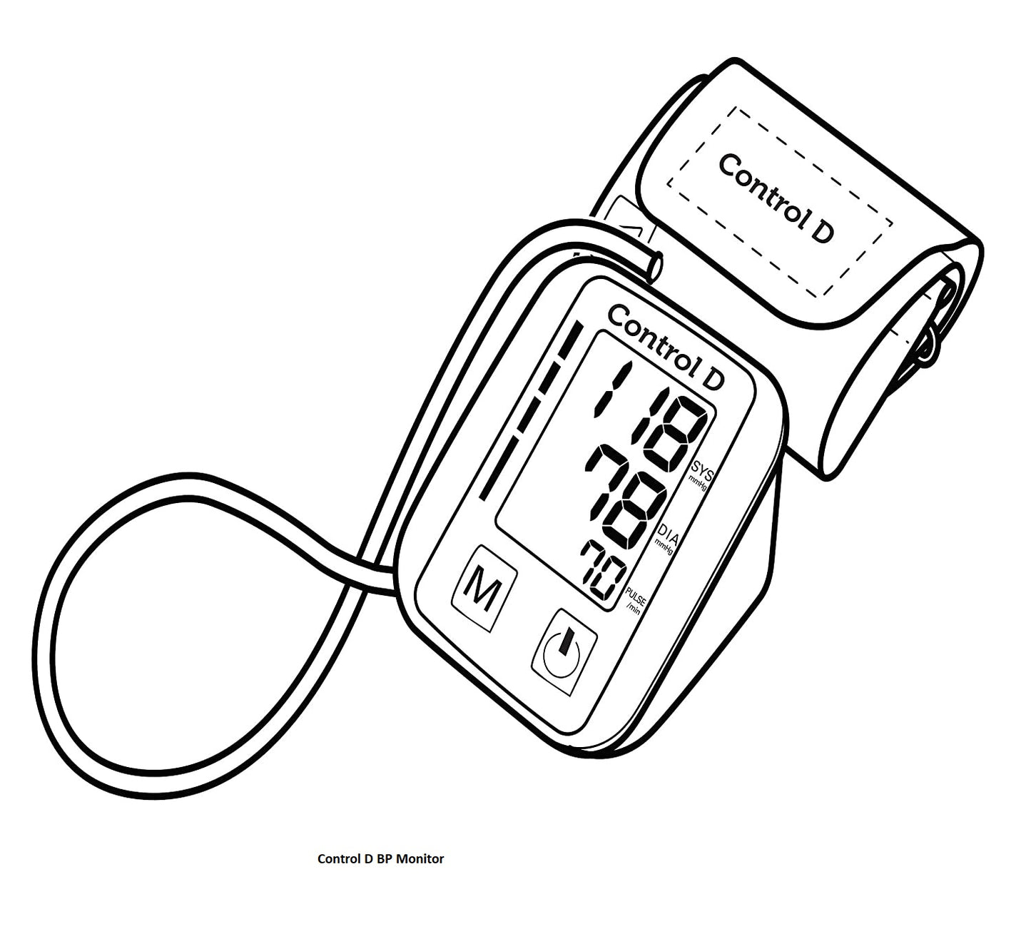 Control D BP (Blood Pressure) Monitor PHX-BP-01