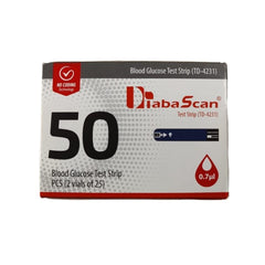 Diabascan Blood Glucose Test 50 Strips