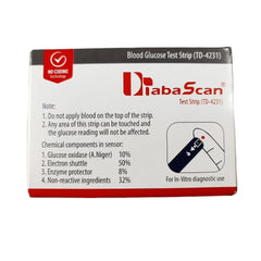 Diabascan Blood Glucose Test 50 Strips