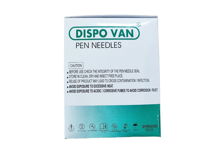 Dispovan Pen Needles 4mm 32g (5x20 Needles)
