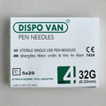 Dispovan Pen Needles 4mm 32g (5x20 Needles)