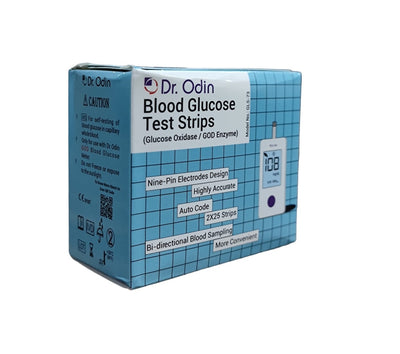 Dr Odin Glucose Oxidase / GOD Enzyme Glucose Test Strips