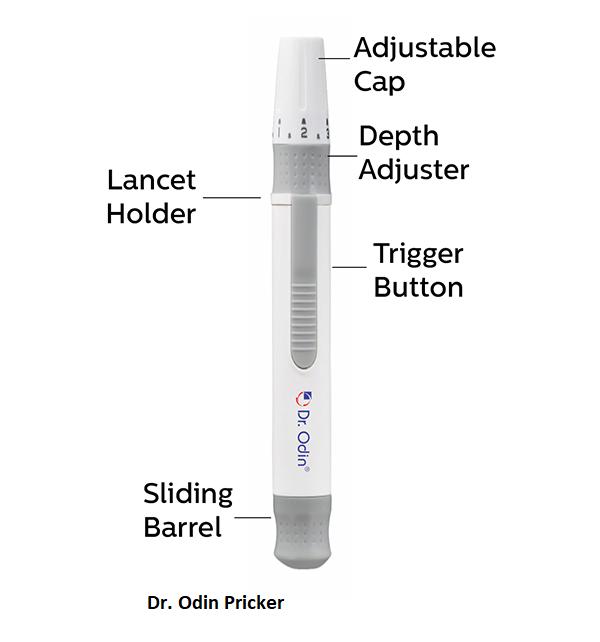 Painless Lancing Device (Dr. Odin)