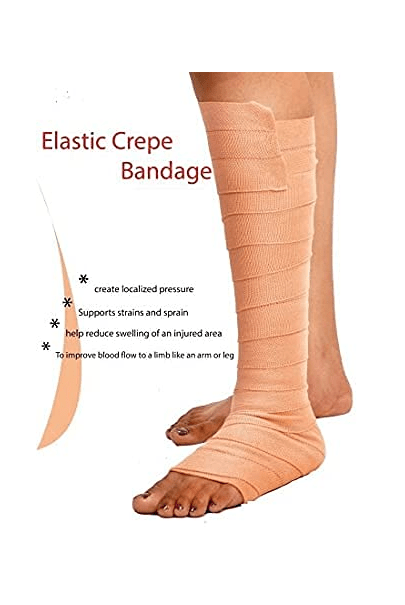 Sara Care Cotton Elastic Crepe Bandage