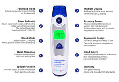 Non-Contact (infrared Thermometer) BPL (Forehead + Ear Mode)