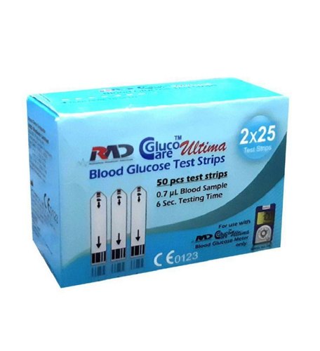 Glucocare Ultima Test Strips 2X25