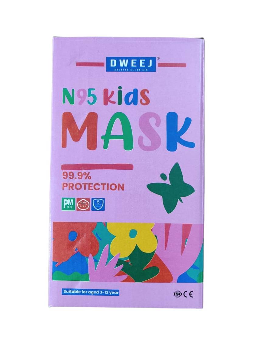 Kids Anti Pollution Mask 99.9% Protection