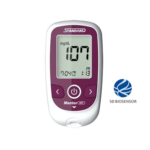 SD Mentor Glucometer with 10 + 50 Strips